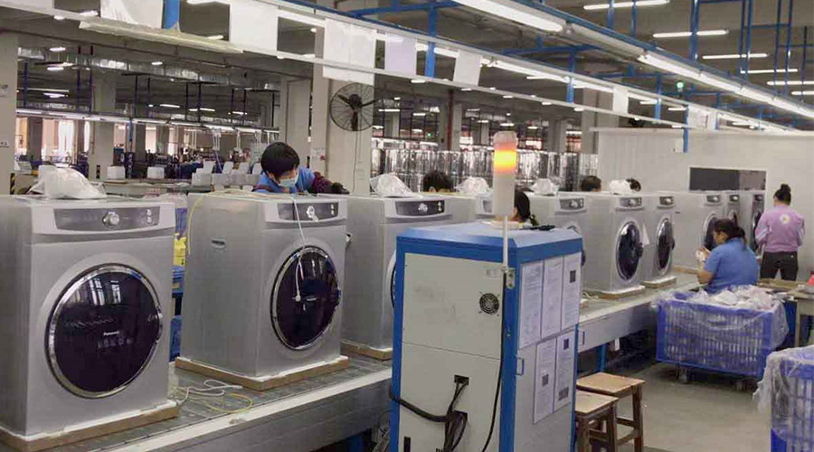 對滾筒干衣機生產過程嚴格管理，是金環電器獲得松下訂單的致勝法寶
